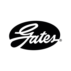 Logo Gates Negro